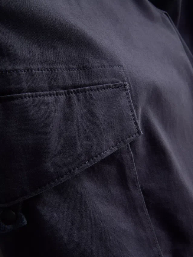Cargo-joggingbroek met omgeslagen pijpen
