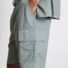 Cargo-short van linnenmix