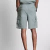 Cargo-short van linnenmix