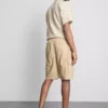 Cargo-short van linnenmix