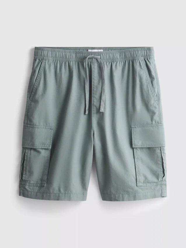 Cargo-short van linnenmix