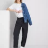 Casual joggingbroeken van katoenmix