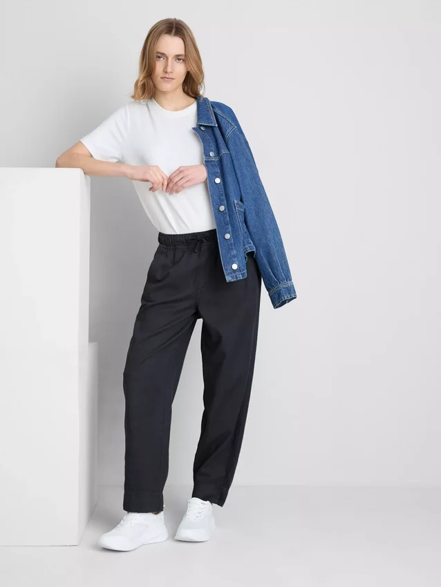 Casual joggingbroeken van katoenmix