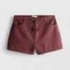 Casual katoenen Short met trekkoord en kralen