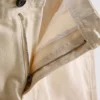 Chino met middelhoge taille en losse pasvorm