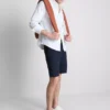 Chino-short met hoog katoengehalte