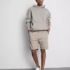 Chino-short met hoog katoengehalte