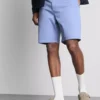 Chino-short met hoog katoengehalte