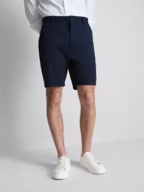 Chino-short met hoog katoengehalte