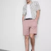 Chino-short met hoog katoengehalte