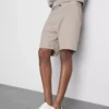 Chino-short met hoog katoengehalte