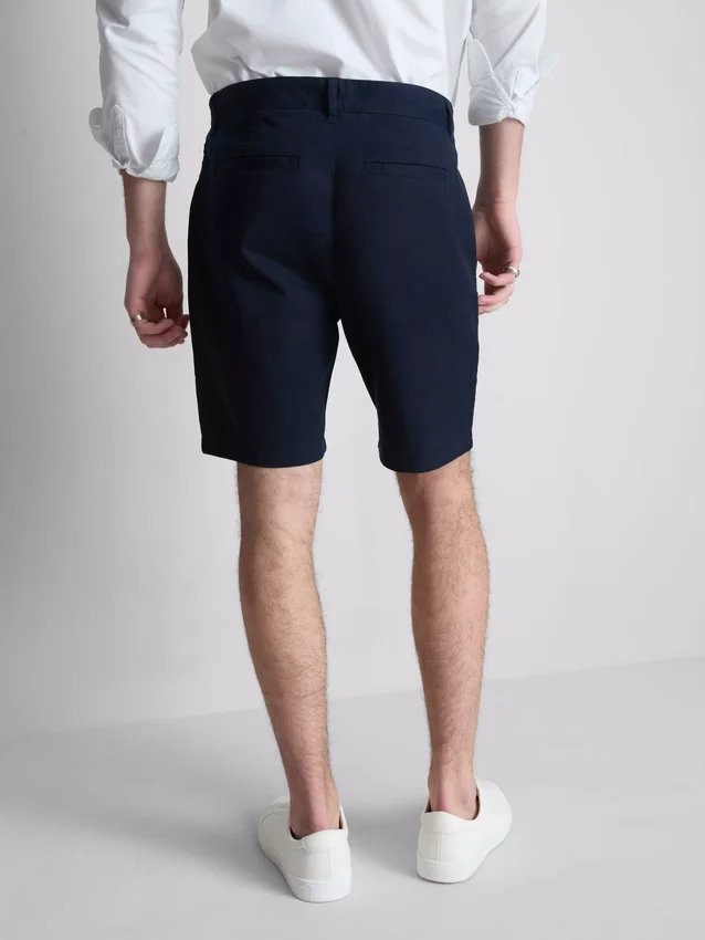 Chino-short met hoog katoengehalte