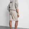 Chino-short met hoog katoengehalte