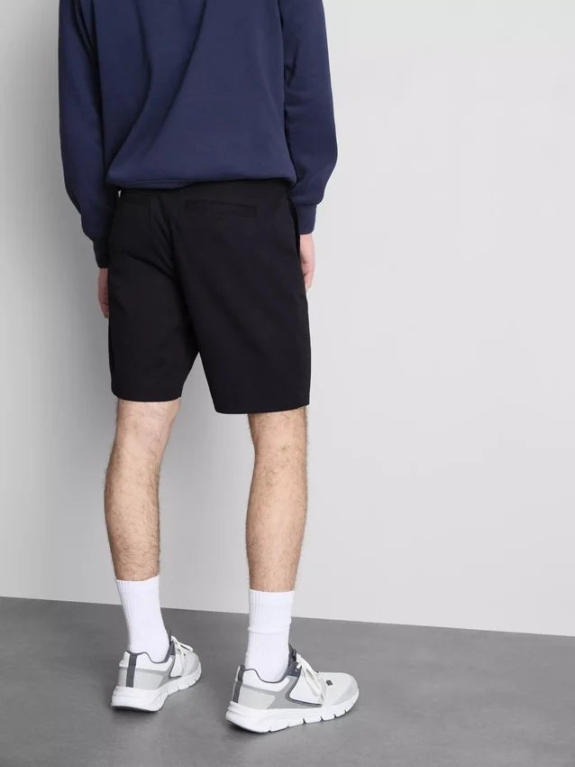 Chino-short met hoog katoengehalte