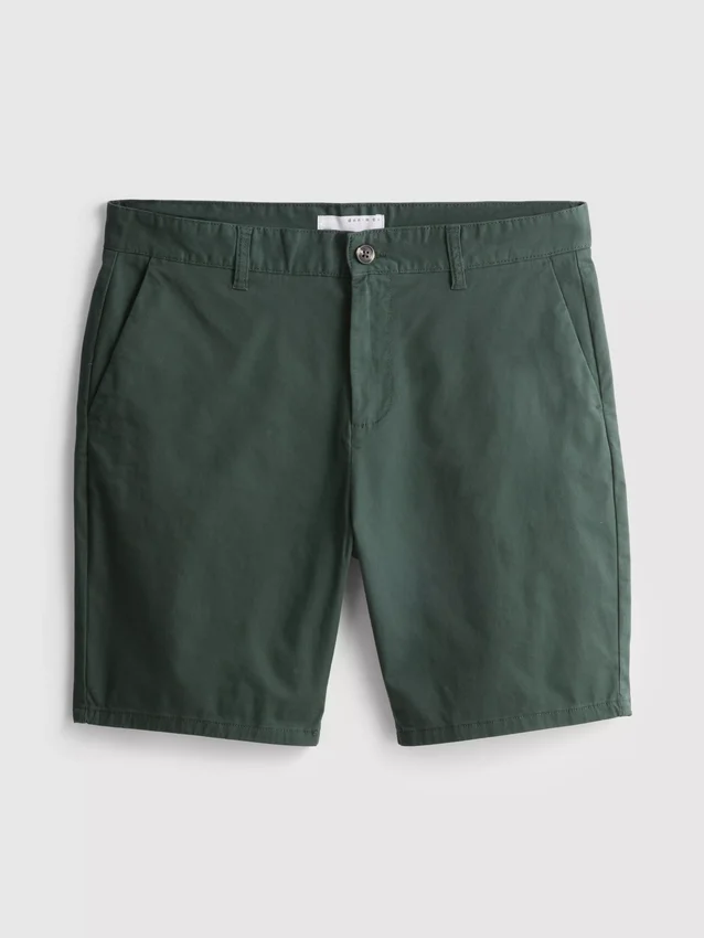 Chino-short met hoog katoengehalte