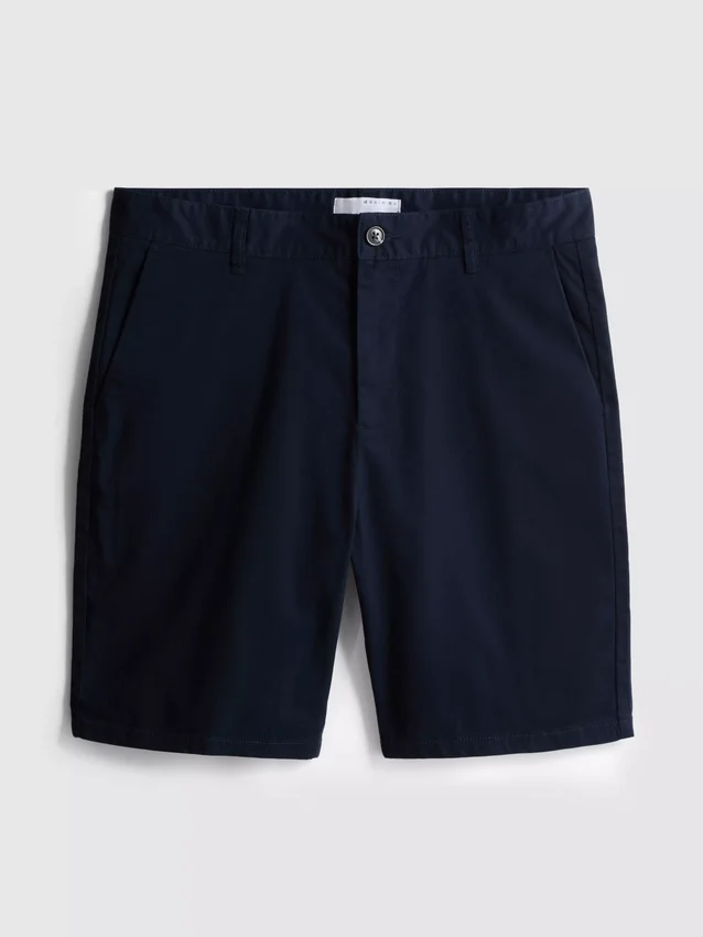 Chino-short met hoog katoengehalte