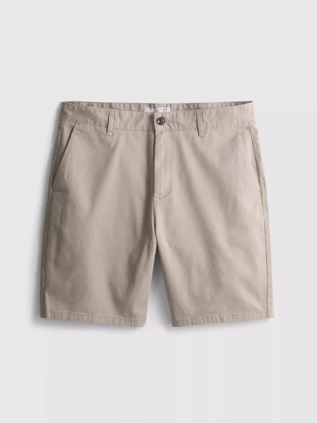 Chino-short met hoog katoengehalte
