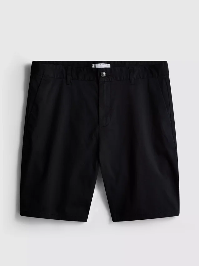 Chino-short met hoog katoengehalte