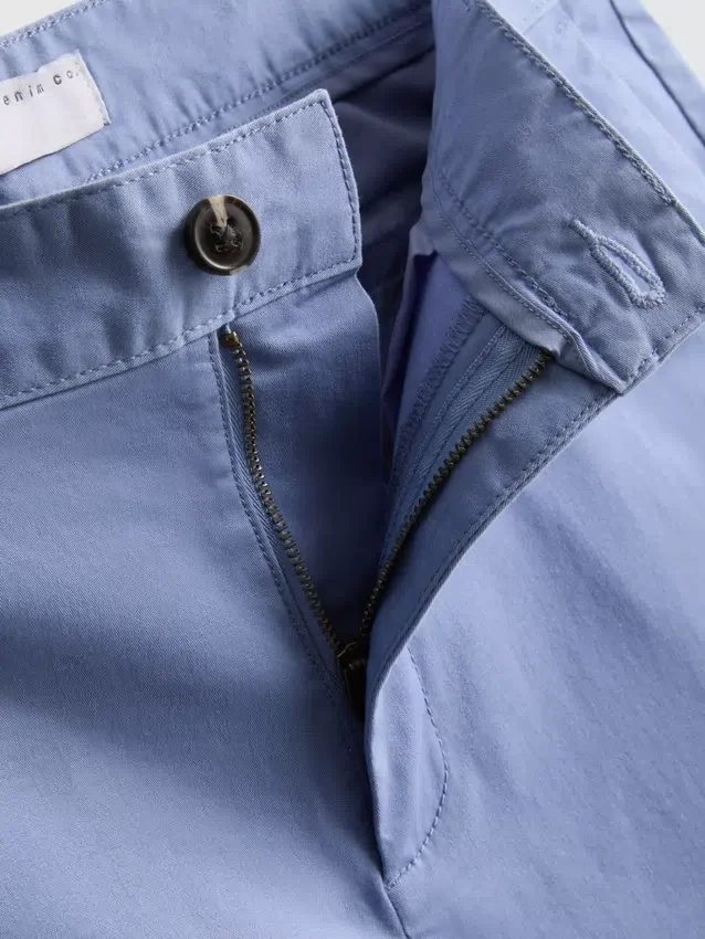 Chino-short met hoog katoengehalte