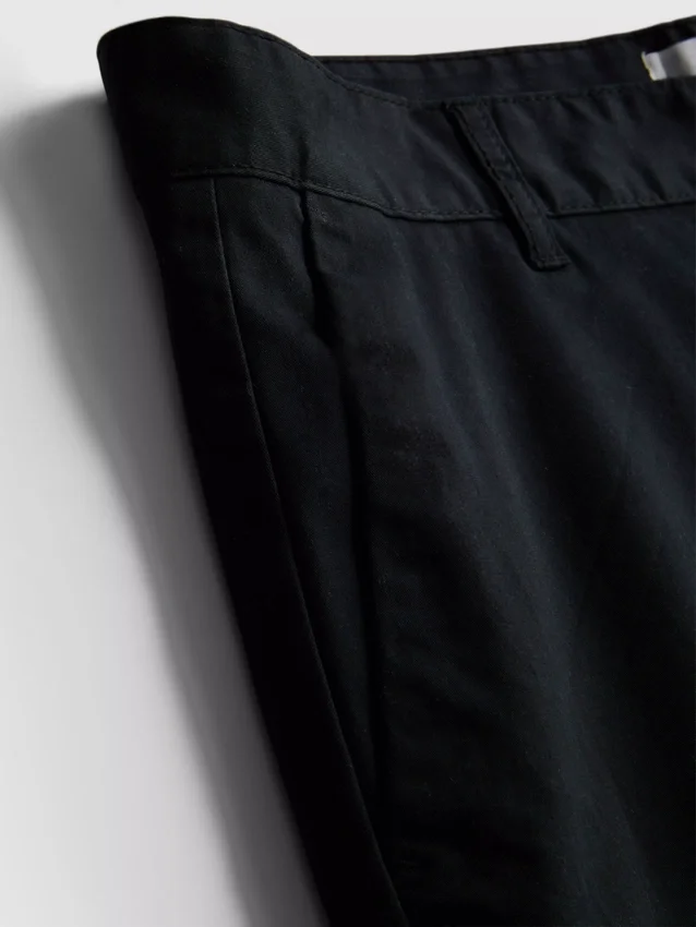 Chino-short met hoog katoengehalte
