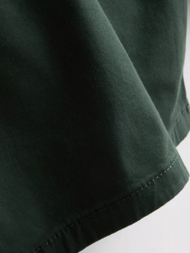 Chino-short met hoog katoengehalte