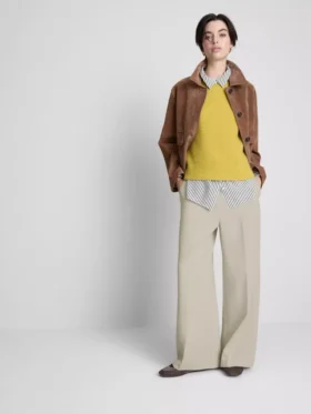 Chique broek met wijde pijpen