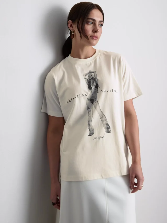 Christina Aguilera katoenen muziek-T-shirt