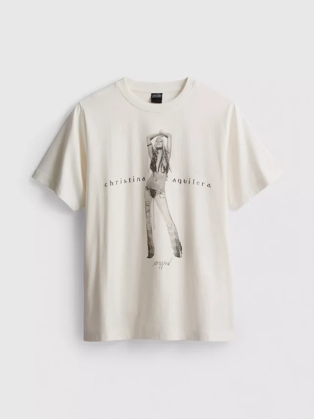 Christina Aguilera katoenen muziek-T-shirt