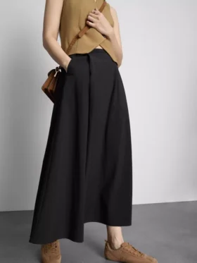 Cirkelvormige maxi-rok