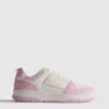 Court-sneakers met kleurblokken