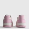 Court-sneakers met kleurblokken