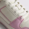 Court-sneakers met kleurblokken
