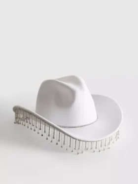 Cowboyhoed met franjes