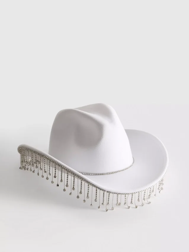 Cowboyhoed met franjes