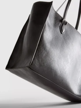 Crackle-tas van imitatieleer