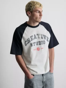 Creative Studio raglan-T-shirt