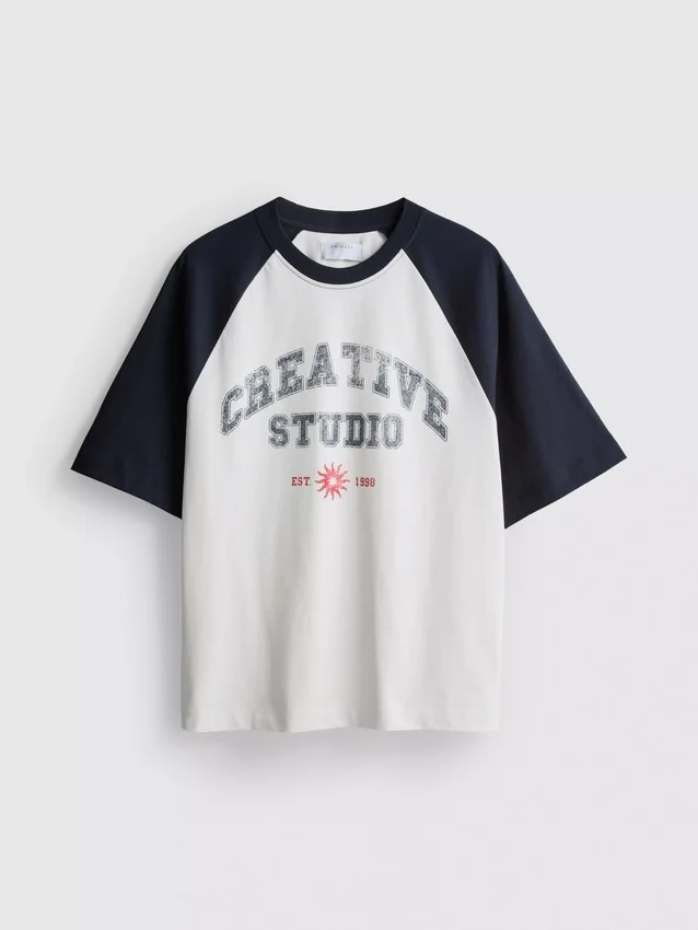 Creative Studio raglan-T-shirt