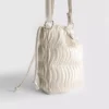 Crossbody-tas met ruches