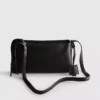 Crossbodytas met dubbele inzetstukken