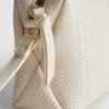 Crossbodytas met geweven effect