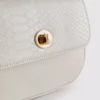 Crossbodytas van imitatieleer met slangenprint