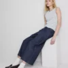 Culotte-Jeans met wijde pijpen