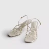 De 'Edit'-sandalen met gevlochten stilettohakken