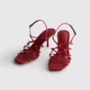 De 'Edit'-sandalen met gevlochten stilettohakken