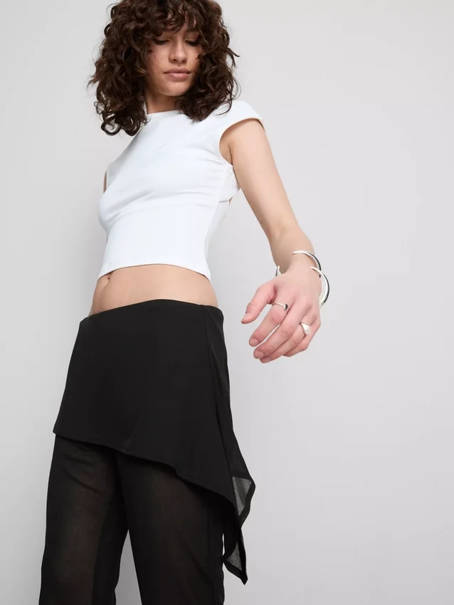 De Primark-look | mesh-rok over een broek
