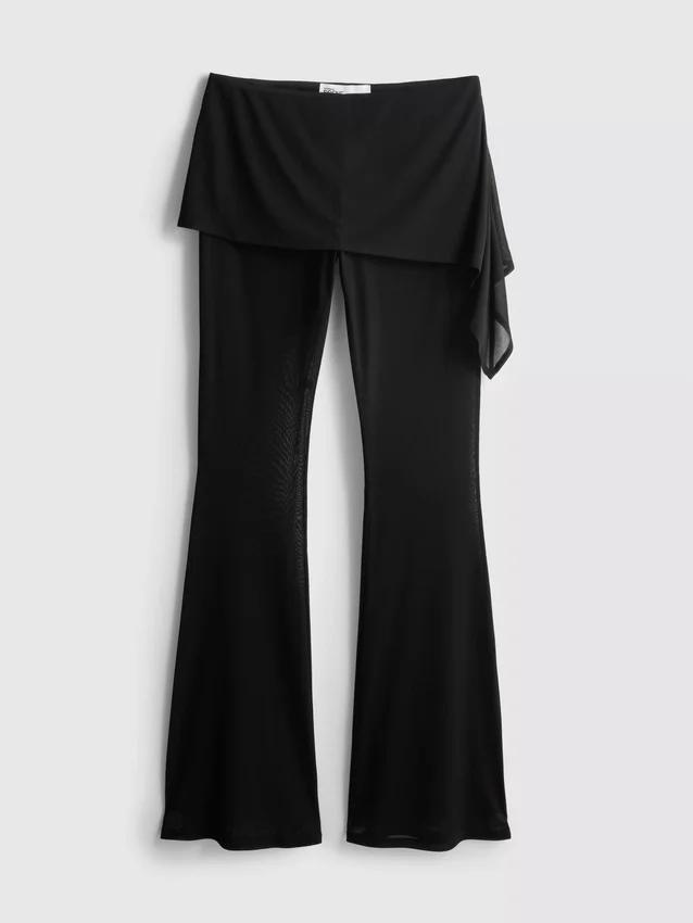 De Primark-look | mesh-rok over een broek