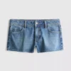 De Primark-scène | katoenen denim micro-Shorts