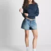 De Primark-scène | katoenen denimshorts
