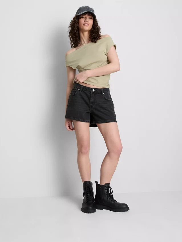 De Primark-scène | katoenen denimshorts