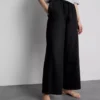 Denim joggingbroek met rechte pijpen